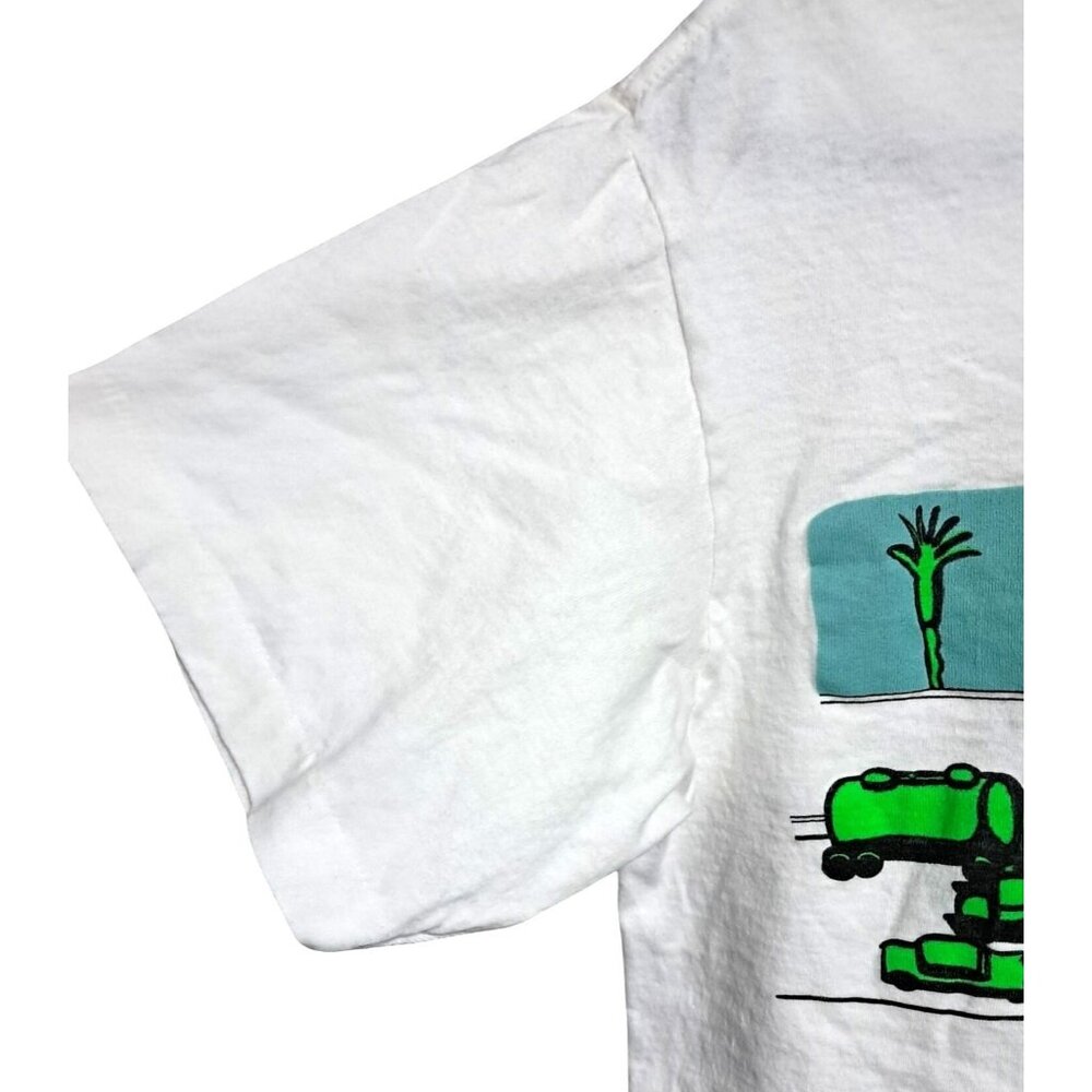 Vintage OP Womens Crop Top 1989 Ocean Pacific Shirt Single Stitch - Picture 5 of 9